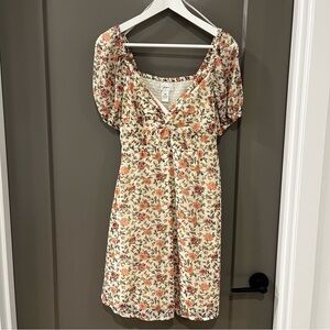 Floral Print Women's Dress